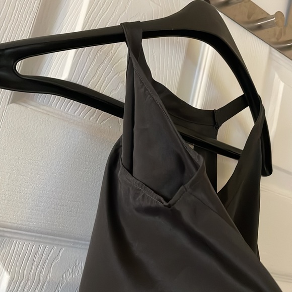 Chaser SILK cold shoulder dolman top vintage black - Picture 6 of 8